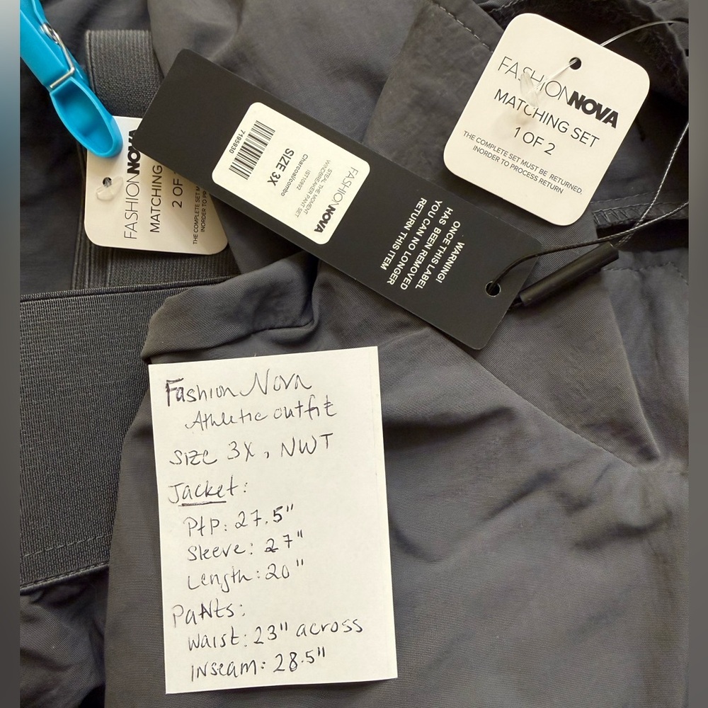 Fashion Nova Steal the Moment Windbreaker Set - NWT - Picture 7 of 7